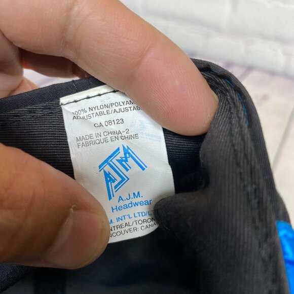 Vintage Nylon Trucker Hat Rope Cap Snapback Rain And Hail Insurance Service Farm - Picture 10 of 11